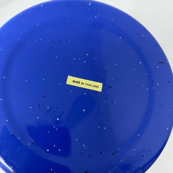 Blue Speckled Enamel Coffee Pot - Picture 6 of 8